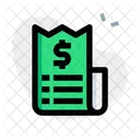 Bill Receipt  Icon