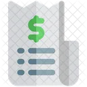 Bill Receipt  Icon