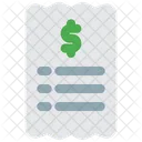 Bill Receipt  Icon