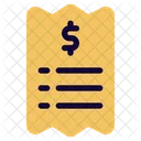 Bill Receipt  Icon