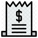 Bill Receipt  Icon