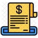 Bill Receipt Invoice Receipt Bill Icon