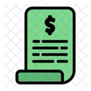 Bill Receipt  Icon