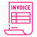 Invoice Bill Receipt Icon