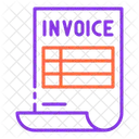 Invoice Bill Receipt Icon