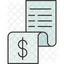 Bill Receipt  Icon