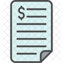 Bill Receipt Bill Payment Payment Receipt Icon