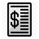 Bill Receipt Invoice Icon