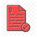 Bill Receipt  Icon