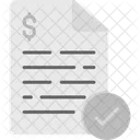 Bill Receipt  Icon