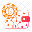 Billetera Bitcoin  Icono