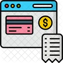 Billpay Online Bill Checkout Icon