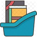 Bin Book Paper Icon