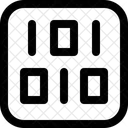 Binary Number Coding Icon