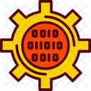 Binary Code Search Icon