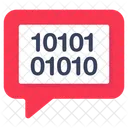 Binary chat  Icon