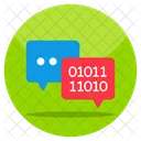 Binary Communication  Icon