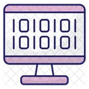 Binary Data  Icon