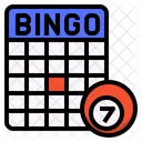 Bingo Juego Actividad Icono