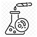 Biochemistry Biomolecules Chemical Testing Icon