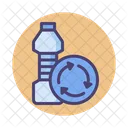 Biodegradable Plastic Recyle Plastic Reuse Icon