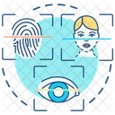 Biological biometrics  Icon