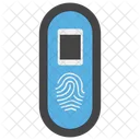 Biometric Thumb Scanning Thumb Recognition Icon