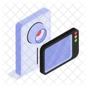 Biometric Access Security Icon