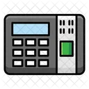 Thumb Scanning Thumb Verification Biometric Attendance Icône