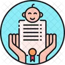 Birth Certificate  Icon