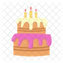 Party Cake Celebration Icon