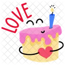 Party Cake Birthday Cake Dessert Icon