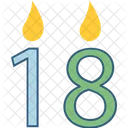 Birthday Candles  Icon