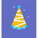 Birthday Cap  Icon