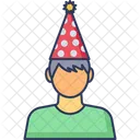 Birthday Cap  Icon