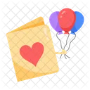 Birthday Card  Icon