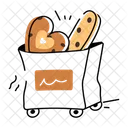 Cookies Doodle Sweet Doodle Confectionery Items Icon