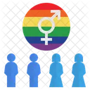 Bisexuell  Symbol