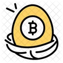 Bitcoin Cryptocurrency Crypto Icon