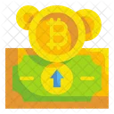 Bitcoin Coin Cryptocurrency Icon