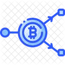 Bitcoin Coin Cryptocurrency Icon