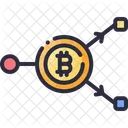 Bitcoin Coin Cryptocurrency Icon