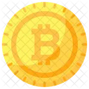 Bitcoin Cryptocurrency Coin Icon