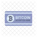 Bitcoin Accepted Here Icon