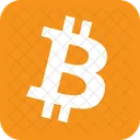 Bitcoin Marca Logotipo Ícone