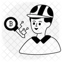 Bitcoin Access  Icon