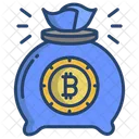 Bitcoin Bag Bitcoin Cryptocurrency アイコン