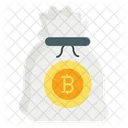 Bitcoin bag  Icon