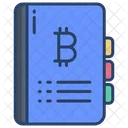 Bitcoin Book Bitcoin Guide Guide Book Icon