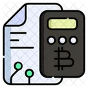 Bitcoin Budget  Icon